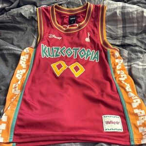 Disney Kuzcotopia Red and Orange Jersey